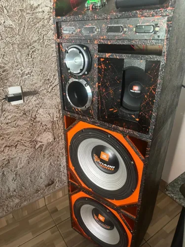 Aparelho de som caixa bob