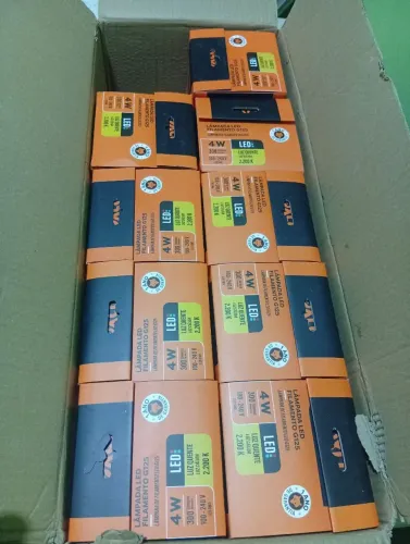 Lâmpada led filamento G125
