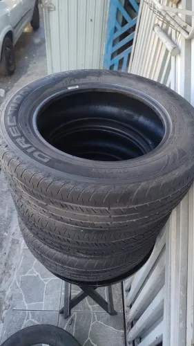 4 Pneus Seminovos 195/65R15 Aro 15