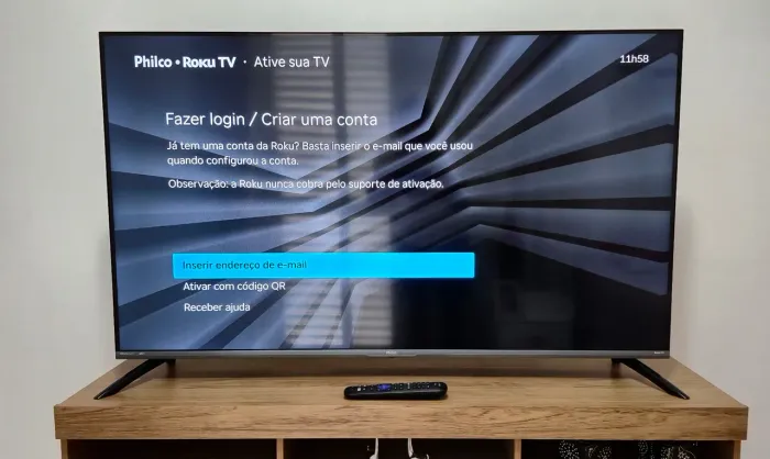 Smart tv Philco Roku 4k UHD 50 polegadas 