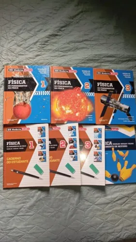 LIVROS - COLEÇÃO OS FUNDAMENTOS DA FÍSICA - RAMALHO, NICOLAU E TOLEDO