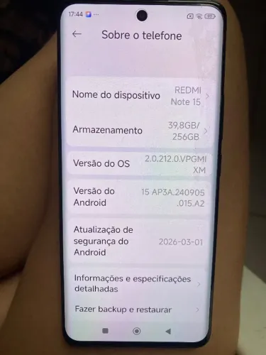 REDMI NOTE 15
