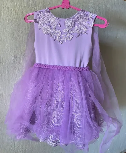 Vestido Borboleta lilás