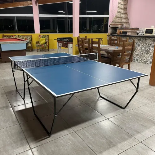 Mesa de ping pong (medida e rede oficial)