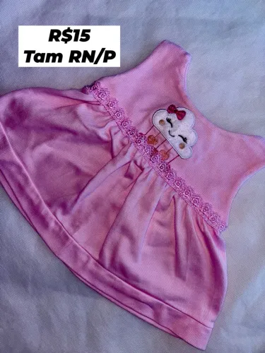 Vestido bebê menina