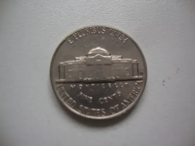 Moeda Five Cents Liberty 1962.