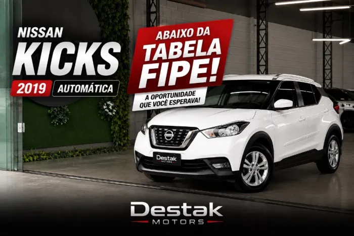 Nissan Kicks S 1.6 16V Flex 5P Aut. 2019
