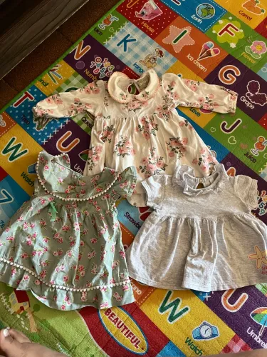 Lote bebê menina 3-6 meses