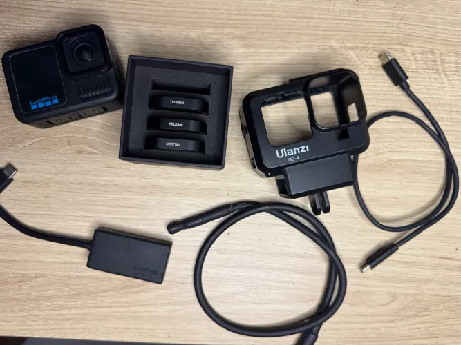 GoPro HERO 13 Black + Adaptador Original GoPro - Pronta para Criar Conteúdo!