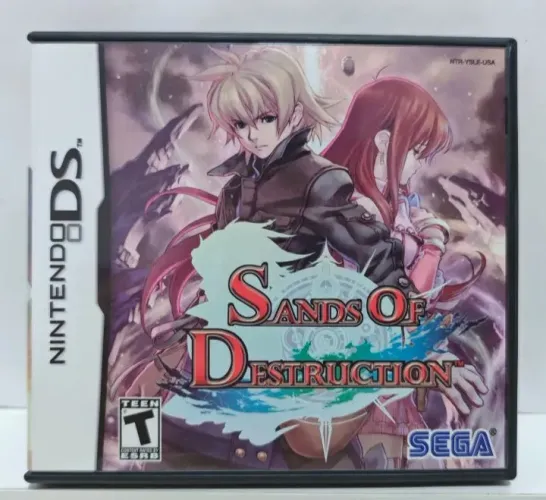 Sands of Destruction Nintendo ds Raro Em perfeito estado Completo