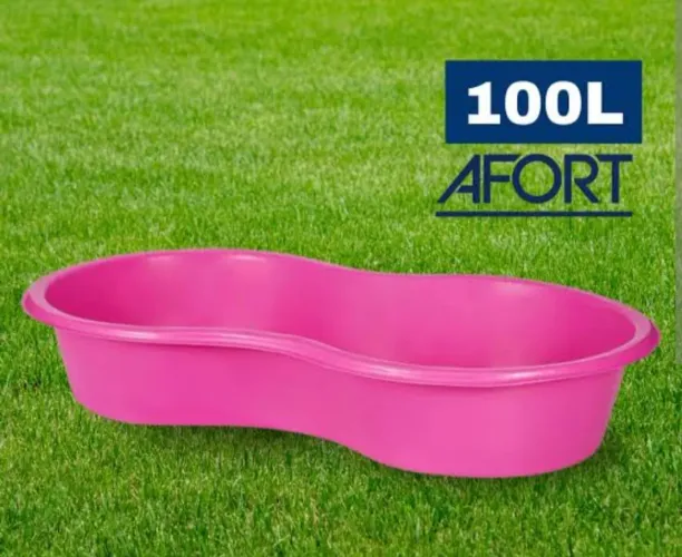PISCINA 100L, Afort ROSA, POR R$ 199,00