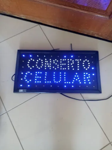 Placa com led - Conserto de celular