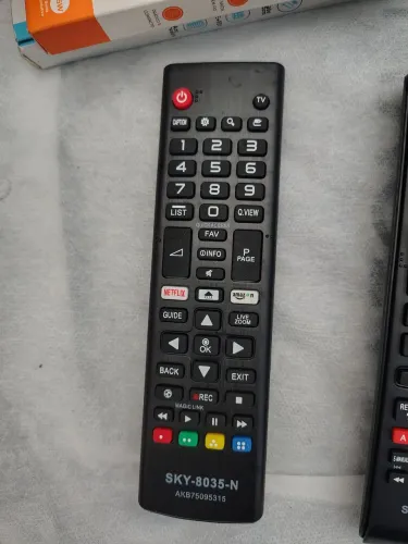 Controle Remoto Tv Smart Leg Le-7045 Sky-8035 Fbg-8035