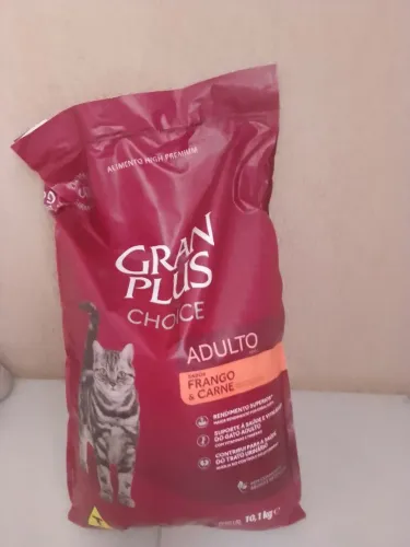 Ração para Gatos Gran plus 10,1kg