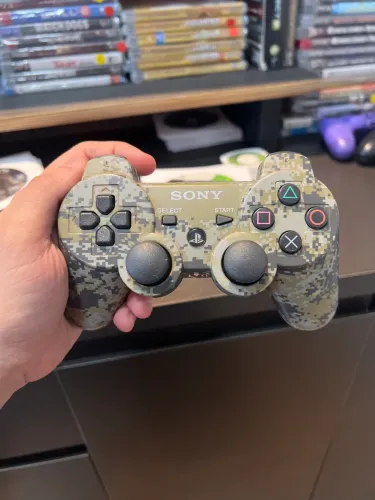 Controle PS3 Original Camuflado Urban Camouflage