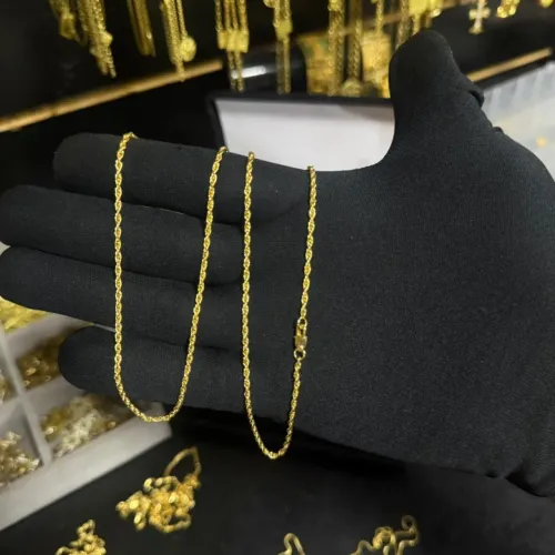 CORRENTES DE 1MM A 2MM + PINGENTE BRINDE BANHADO A OURO