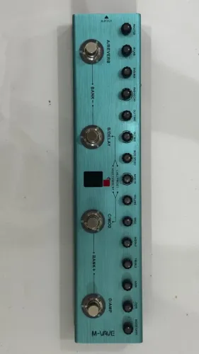 Pedaleira Tank G para guitarra