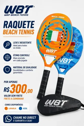 Raquete Beach tênis 