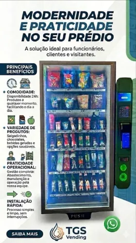 Vending Machine - Máquina de vendas automática