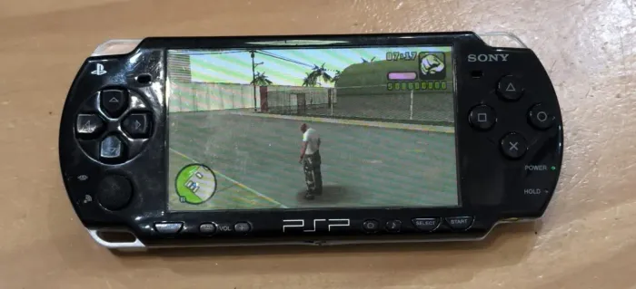 Psp Slim com Jogos na Memoria
