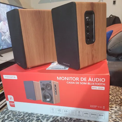 Caixas de som Monitor de Áudio Tomate MTS 2026