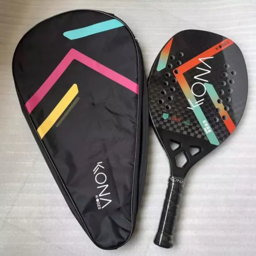 Raquete Beach Tennis Kona K-DOZE Laranja C/Capa e selo lateral