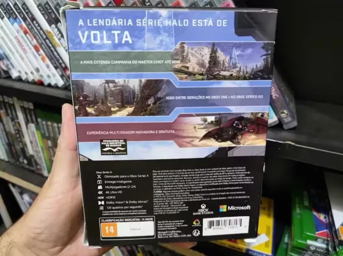 Halo Infinite Edição Exclusiva Brasil + Baralho | Xbox | NOVO LACRADO