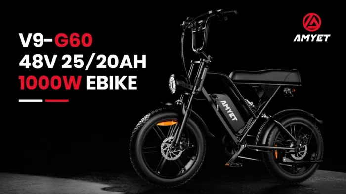 BIKE ELÉTRICA AMYET G60 1000W - SEMINOVA | OPORTUNIDADE!