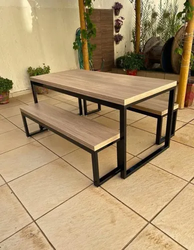Mesa industrial rústicas para negócios
