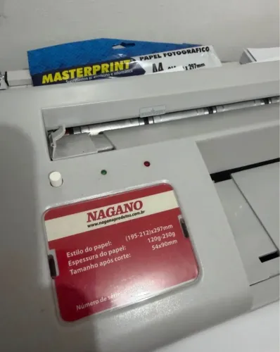 Máquina de corte Nagano cartão de visita