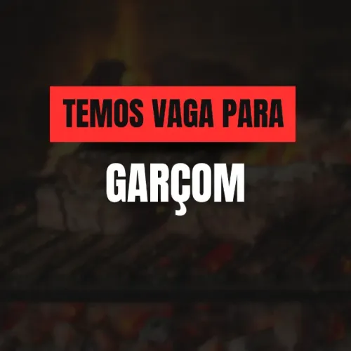 Vaga Garçom