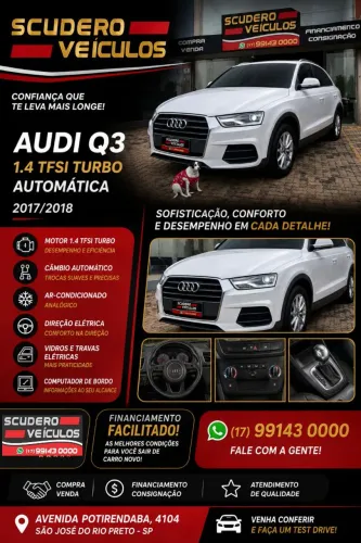 Audi Q3 1.4 TFSI/TFSI Flex S-tronic 5P 2018
