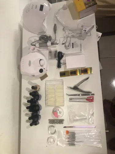 Kit completo de unha em gel 