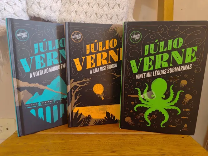 Box Grandes Clássicos de Julio Verne