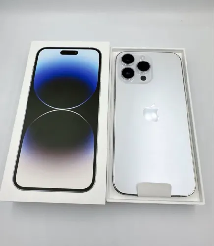iPhone 14 Pro Max branco 128gb 6 meses garantia