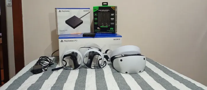 Playstation VR2 completo com adaptadores para Pc
