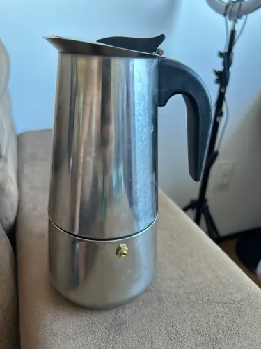 Cafeteira italiana inox