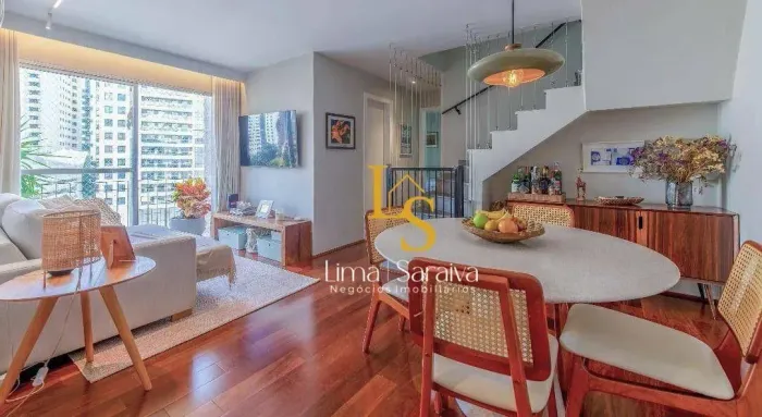 Apto Duplex com 3 dormitórios à venda, 135m² por R$ 2.250.000 - Vila Olímpia