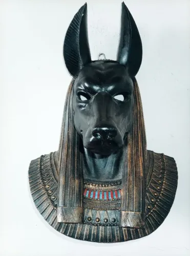 Máscara Decorativa Anubis Egípcia Wicca BH/MG