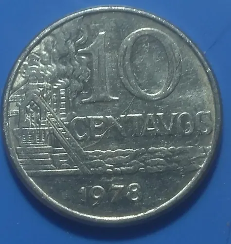 Moeda de 10 centavos de 1978
