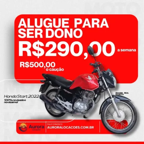 Aluguel de Motos Para Aplicativos em Fortaleza
