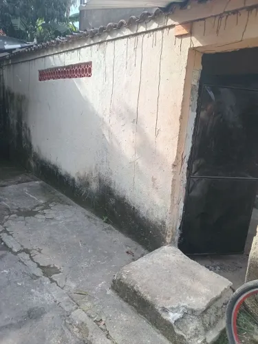 Terreno com casa estruturada