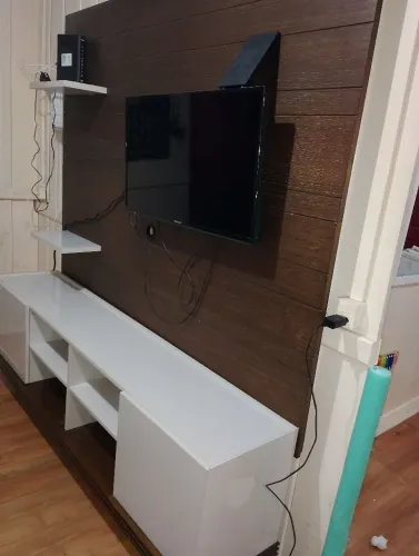 Rack com painel 