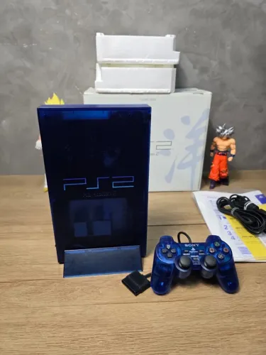 PLAYSTATION 2 OCEAN BLUE (JAPONÊS)