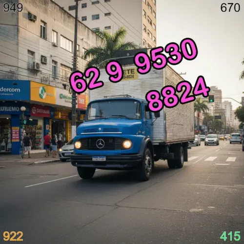 frete em caminhão bau disponível hoje em vila alpes e setor pedro ludovico