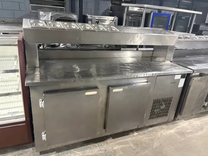 Balcão Refrigerado com Condimentadora Gelopar 1,90x0,70 (Aceito Cartão)