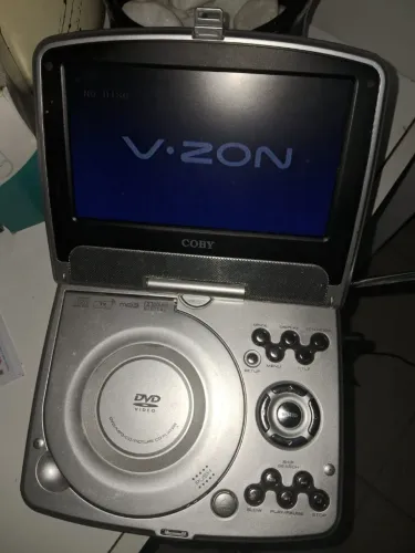 DVD portátil obs não tá lendo o disco 