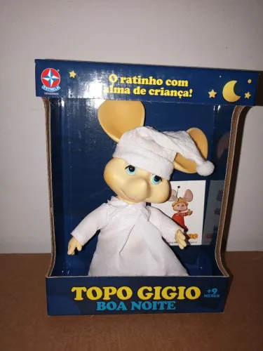 Boneco Topo Giggio NOVO
