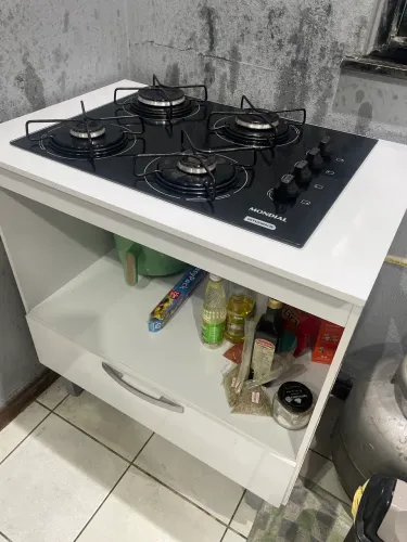 Cooktop com bancada