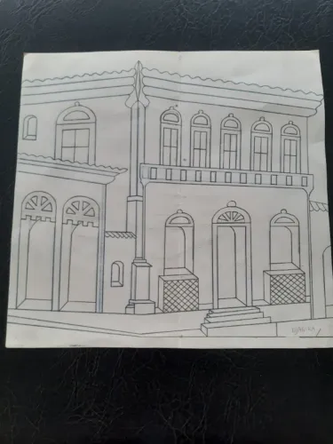 Desenho estudo Djanira